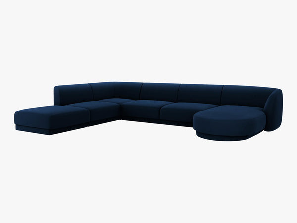 U-Shaped Modular Panoramic Sofa – Spacious Seating with Medium-Firm Support W330