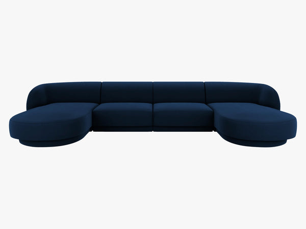 U-Shaped Panoramic Modular Sofa – Spacious Design with Medium-Firm Comfort W330
