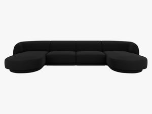 U-Shaped Panoramic Modular Sofa – Spacious Design with Medium-Firm Comfort W330