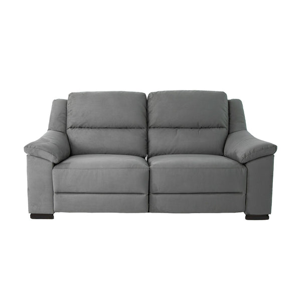 Relax sofa set 2 and 3 seater sofas in grey fabric