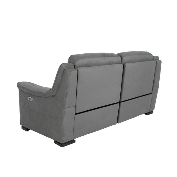 Relax sofa set 2 and 3 seater sofas in grey fabric