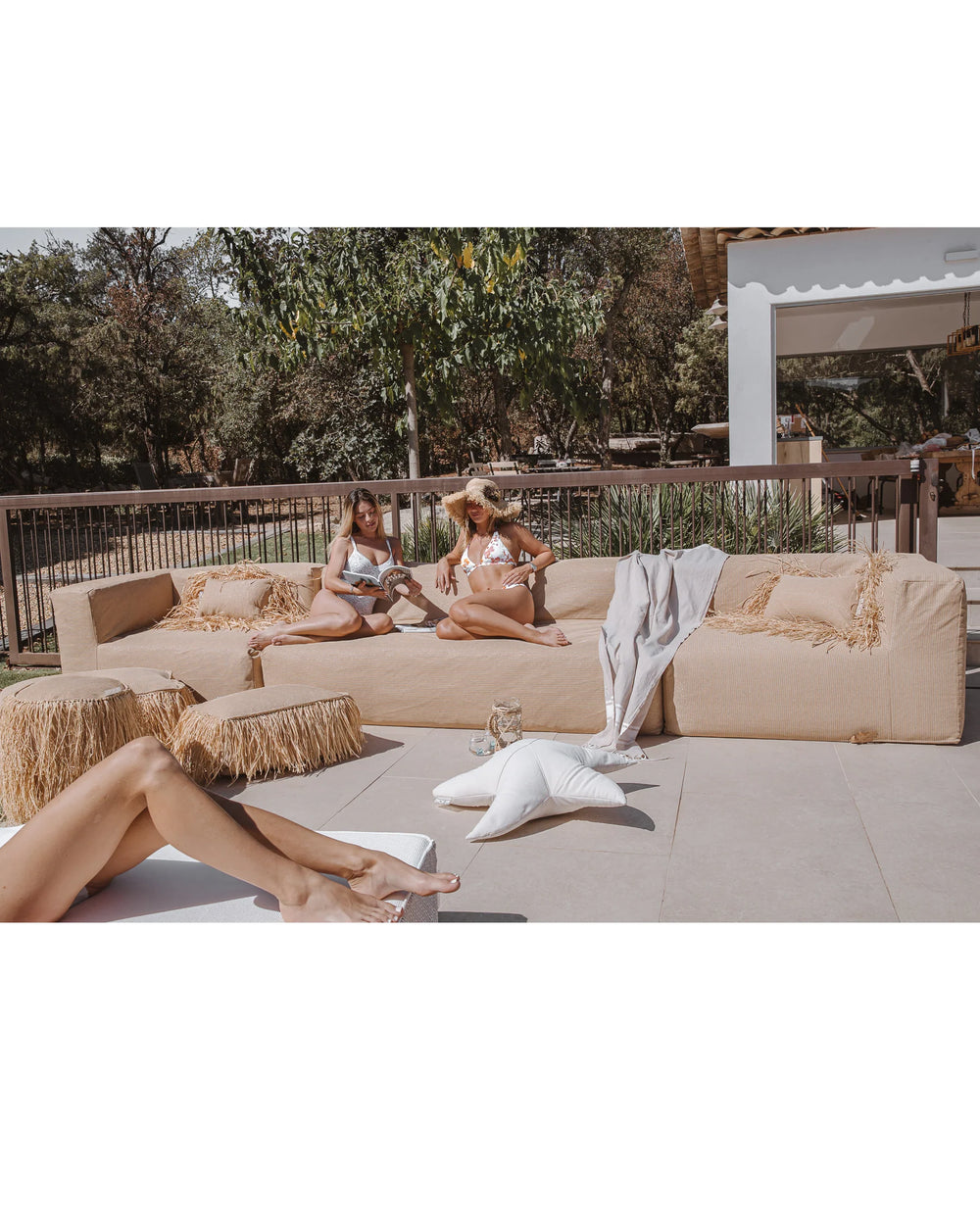Modular Sofa – 5/6-Seater, Raffia Beige