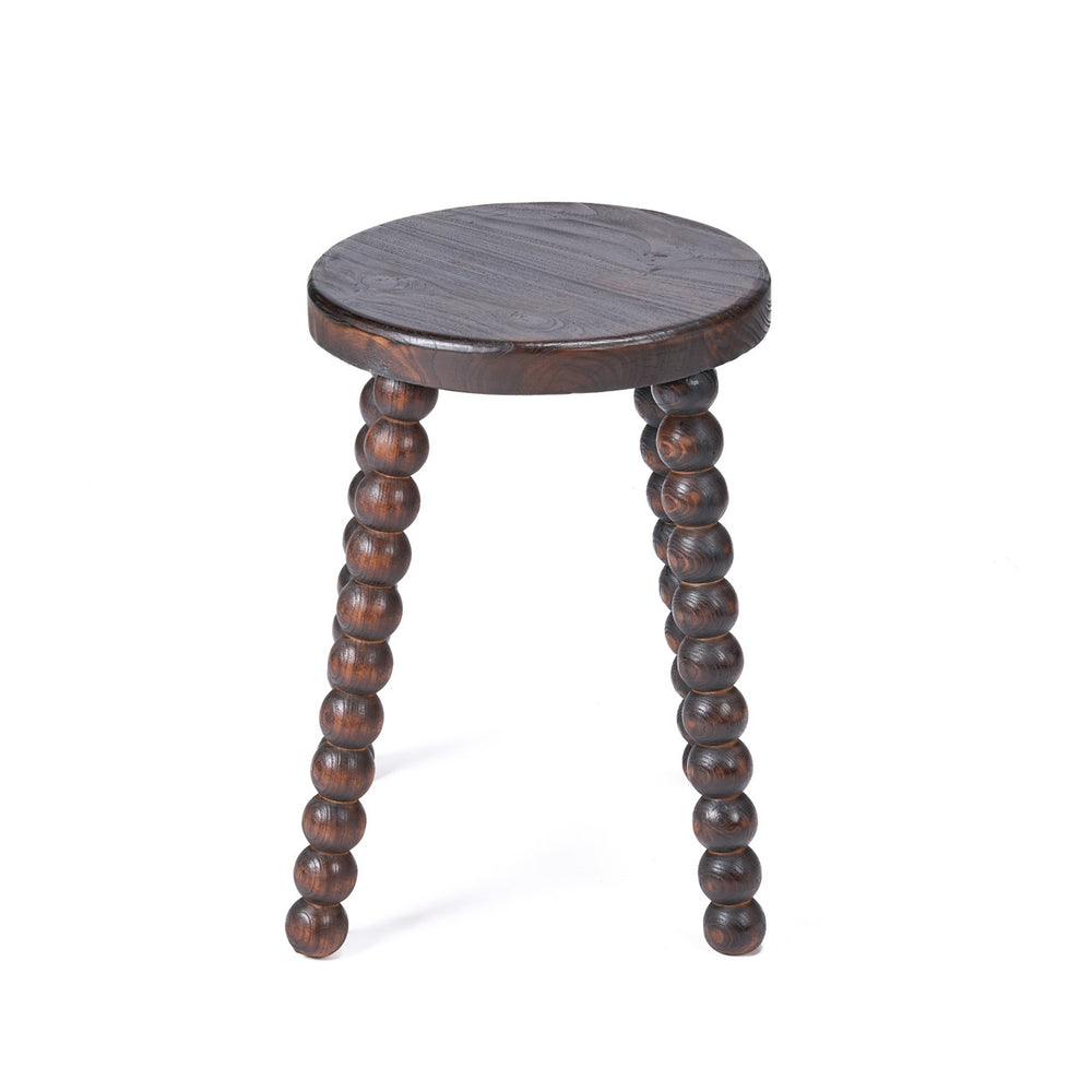 The Dango Stool - Dark Walnut D35
