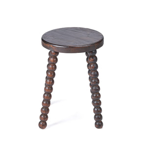 The Dango Stool - Dark Walnut D35