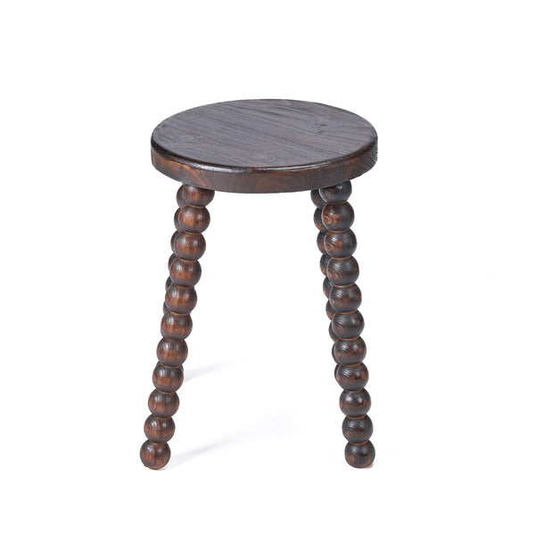 The Dango Stool - Dark Walnut D35