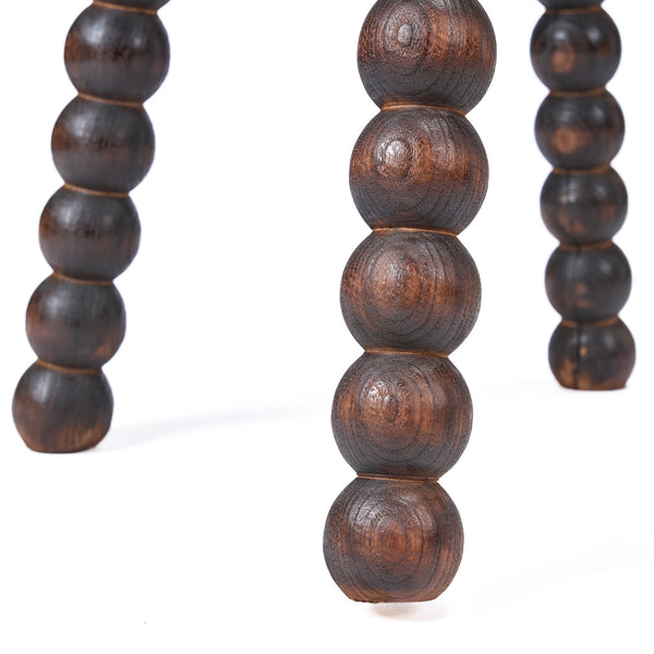 The Dango Stool - Dark Walnut D35