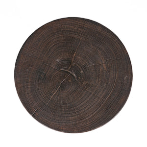 Java Tripod Side Table – Dark Walnut D40