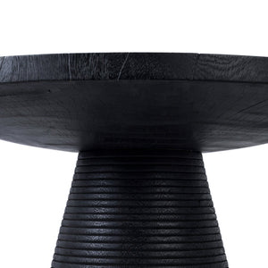Solid Suar Wood Coffee Table – Black Finish D70