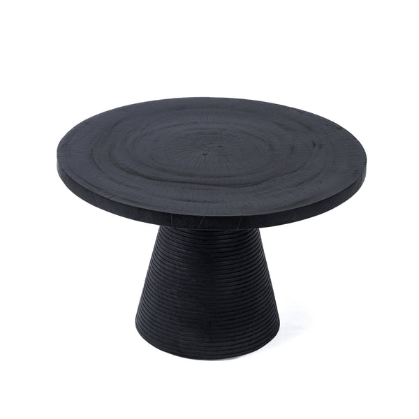 Solid Suar Wood Coffee Table – Black Finish D70