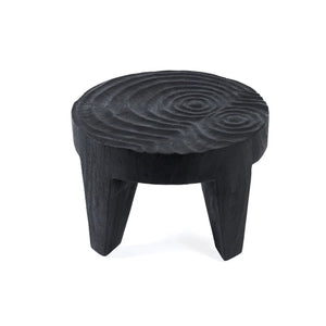 Solid Suar Wood Coffee Table – Black Finish D61
