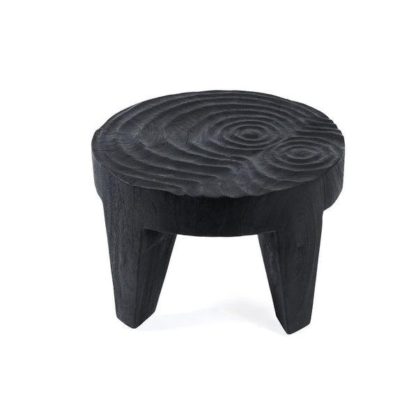Solid Suar Wood Coffee Table – Black Finish D61