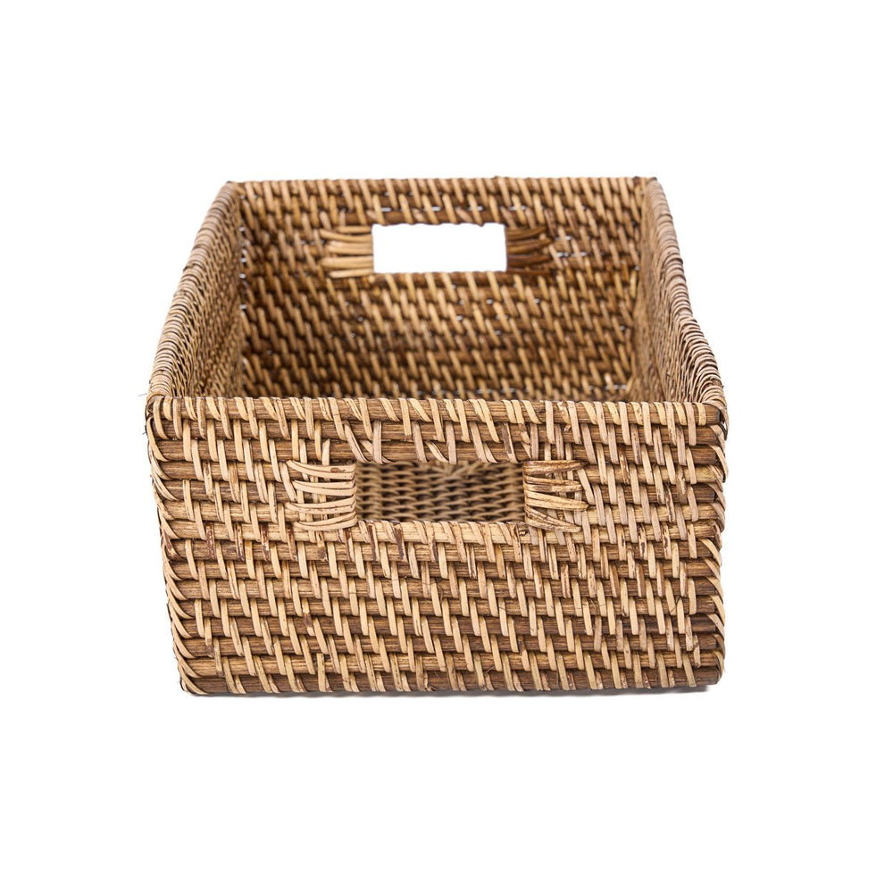Rattan Storage Keeper Natural Brown