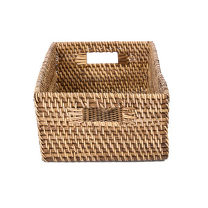 Rattan Storage Keeper Natural Brown
