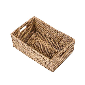 Rattan Storage Keeper Natural Brown