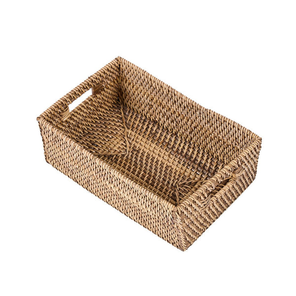 Rattan Storage Keeper Natural Brown