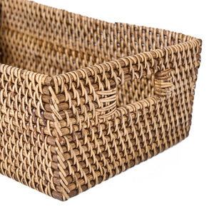 Rattan Storage Keeper Natural Brown