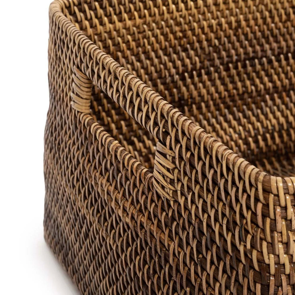 Colonial Magazine Basket Natural Brown M
