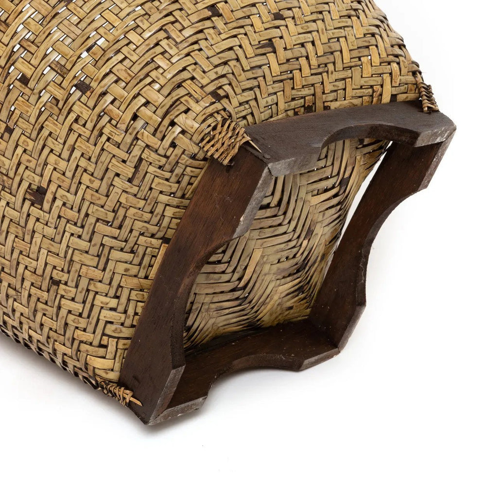 Colonial Storage Basket Natural Brown L