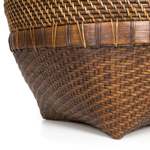 Colonial Laundry Basket Natural Brown XL
