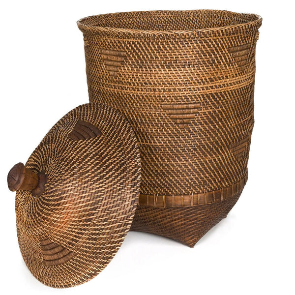Colonial Laundry Basket Natural Brown XL