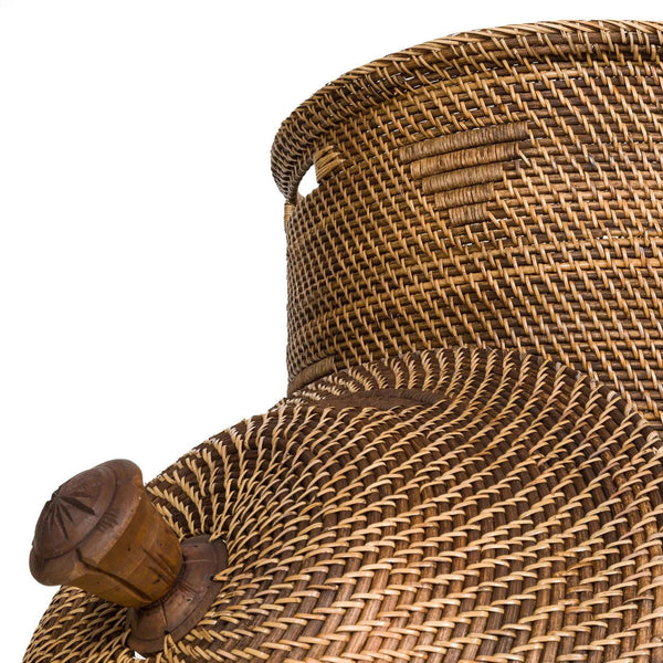 Colonial Laundry Basket Natural Brown XL