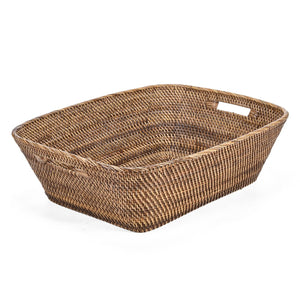 Hannah Laundry Basket Natural Brown L