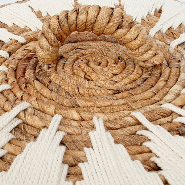 Banana Stitched Laundry Basket L