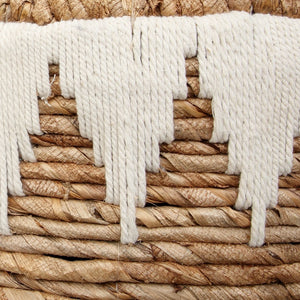 Banana Stitched Laundry Basket L