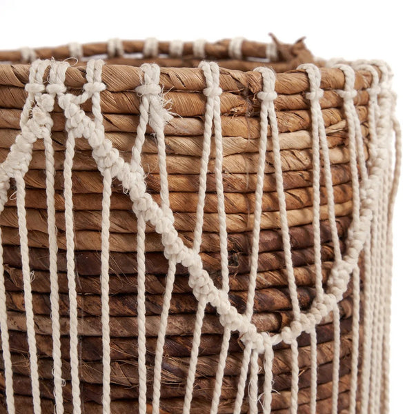 Macra-Mazing Basket Natural White L