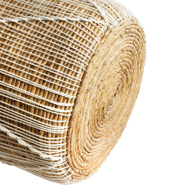 Straight Stitched Macrame Basket M