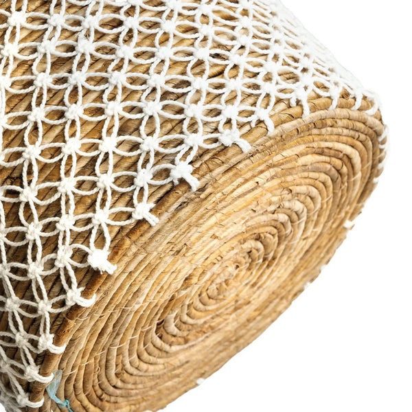 Crossed Stitched Macrame Basket M