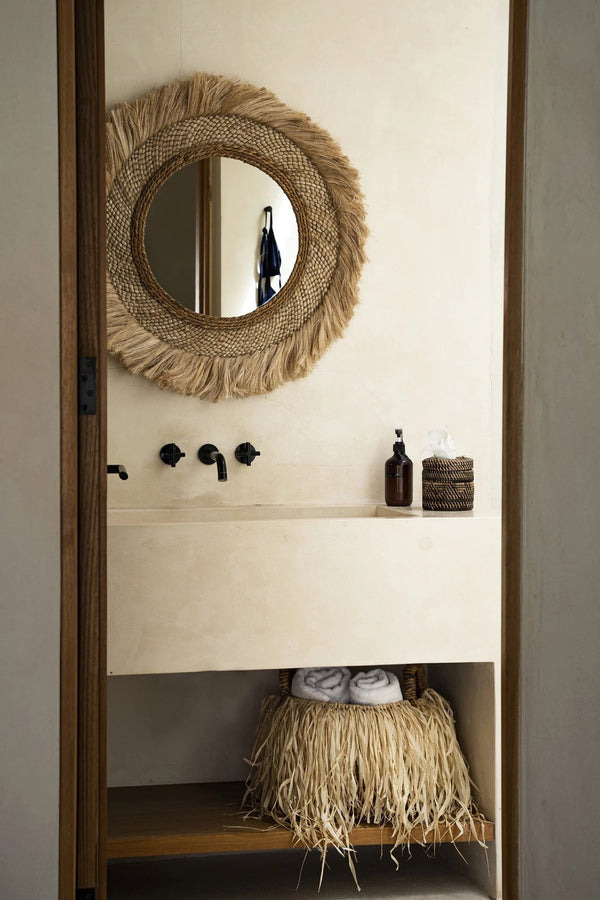 Raffia Basket - M