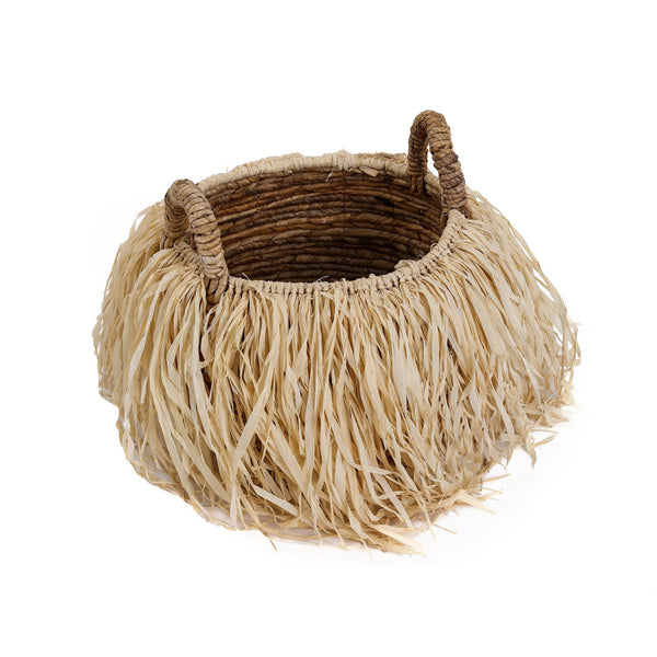 Raffia Basket - M