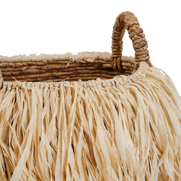 Raffia Basket - M