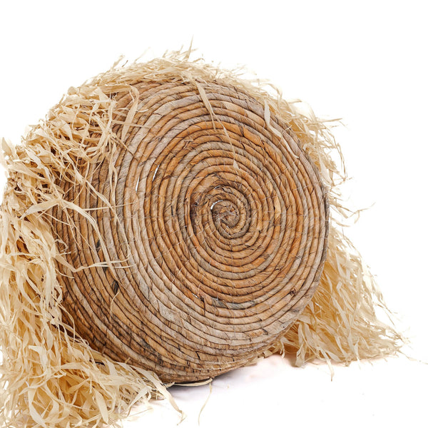 Raffia Basket - L