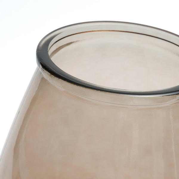 The Qiezi Vase - Beige - Large H35