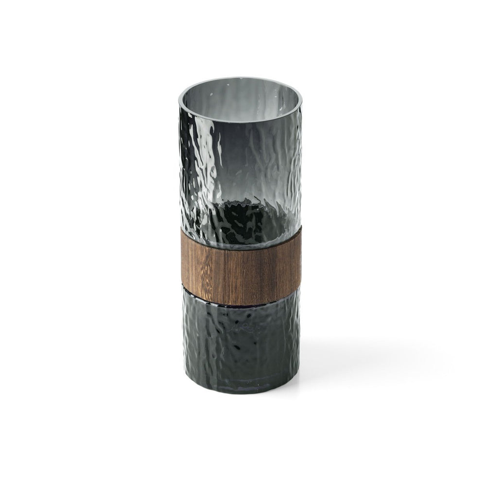 The Wood You Be Mine Vase - Dark Grey - Large H29.5