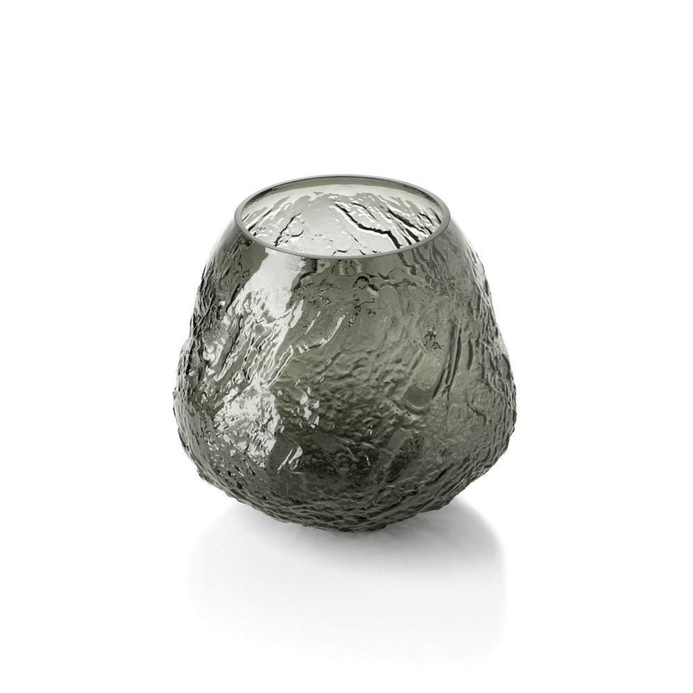 The Earth Crater Vase - Black - Large W26.5