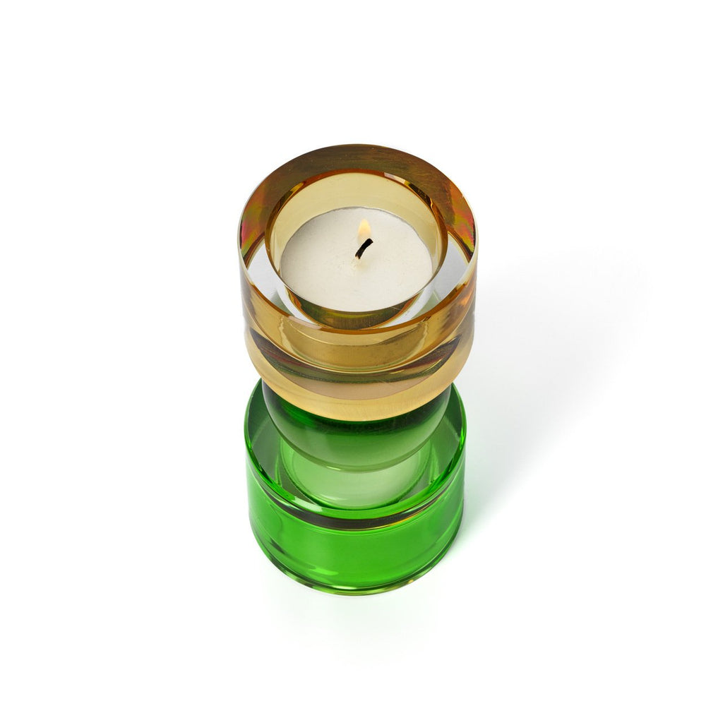 The Solar Jewel Candle Holder - Low H12.3