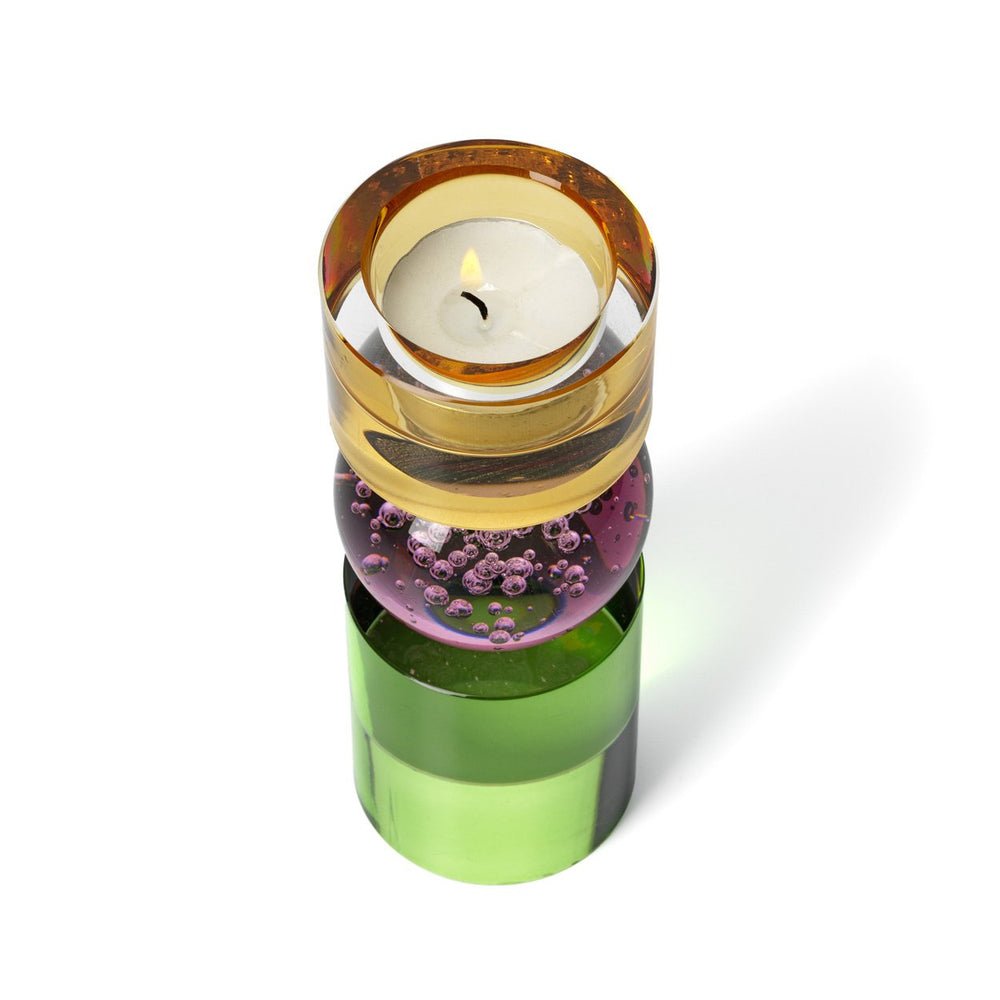 The Solar Jewel Candle Holder - High H16.4