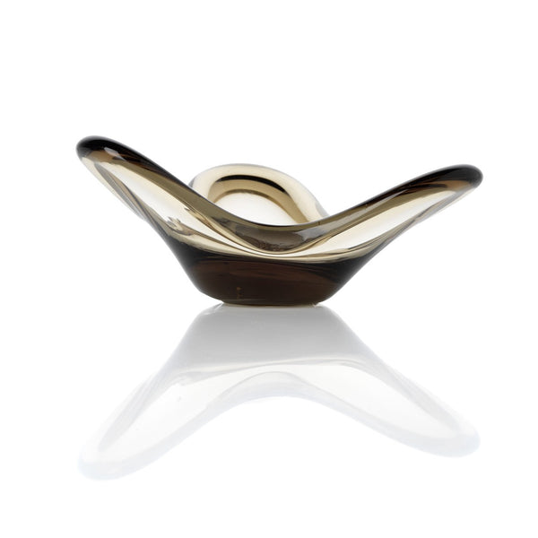 The Liquid Form Candle Holder - Smoke W16.5