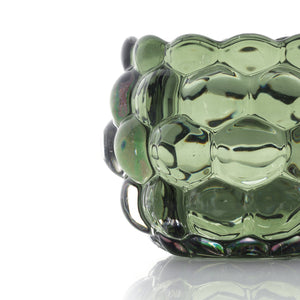 The Bubble Glow Candle Holder - Green W11.2