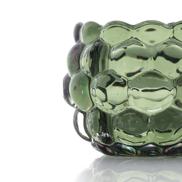 The Bubble Glow Candle Holder - Green W11.2