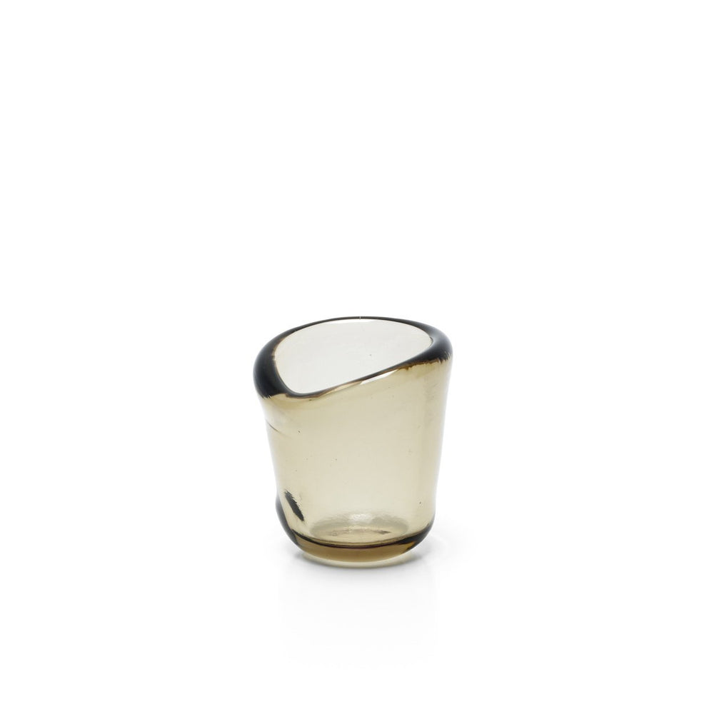 The Nocturne Candle Holder - Charcoal - Small H6