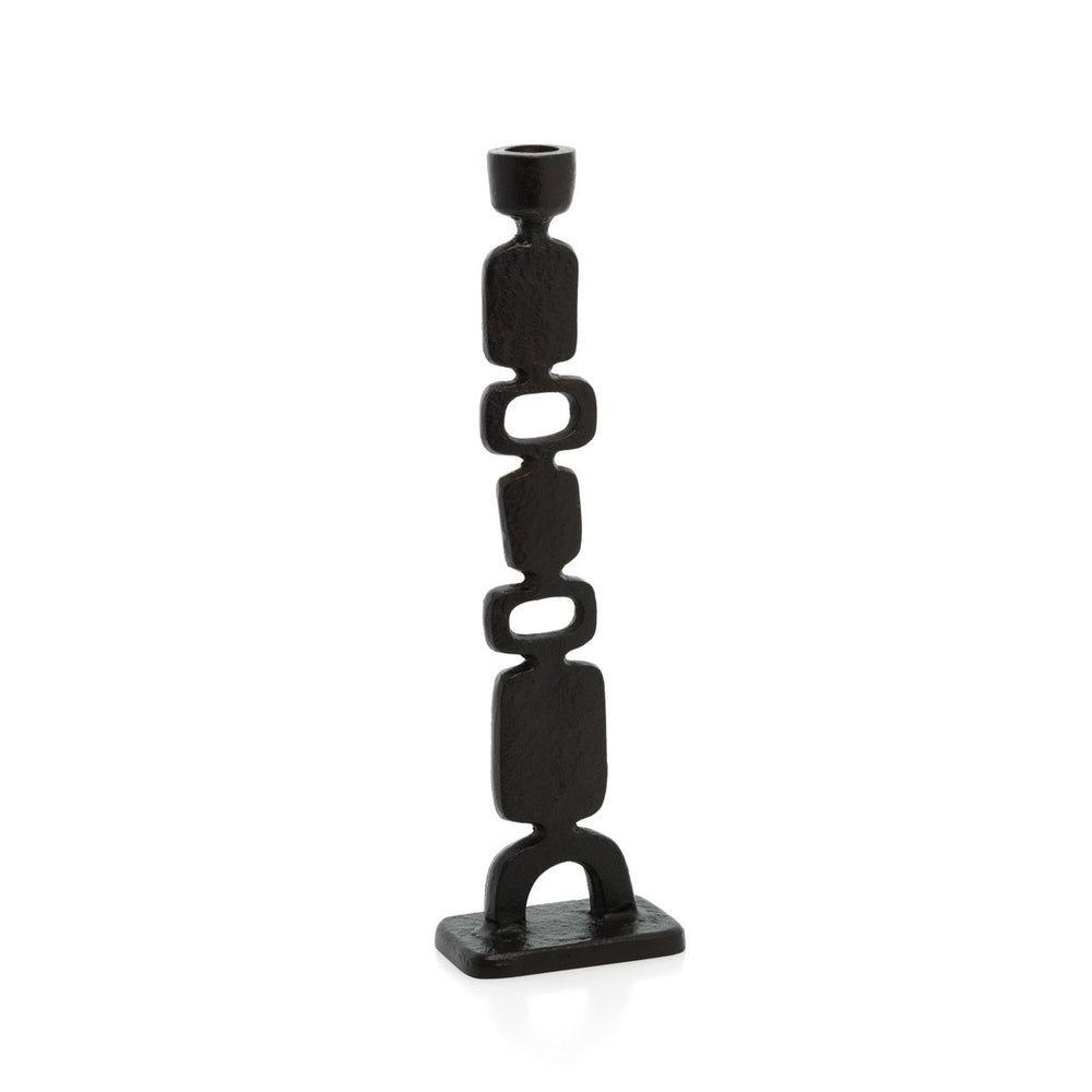 The Totemo Candle Holder - Black - Large H35.5