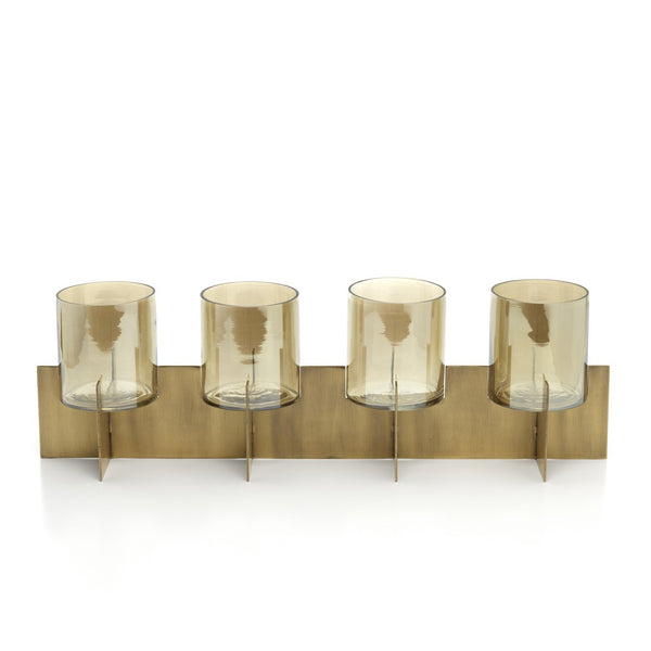 The Quarta Candle Holder - Gold L53