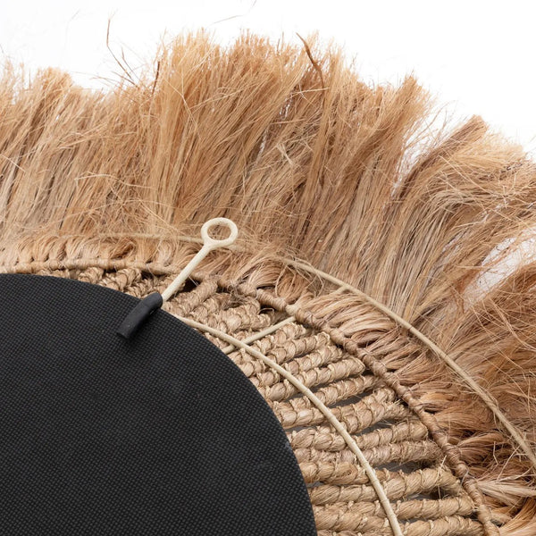 The Abaca Solomon Mirror - Natural H85