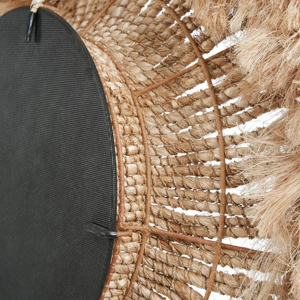 The Abaca Solomon Mirror - Natural H85