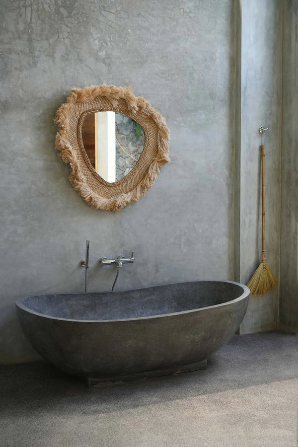 The La Contessa Mirror - Natural - Large H80