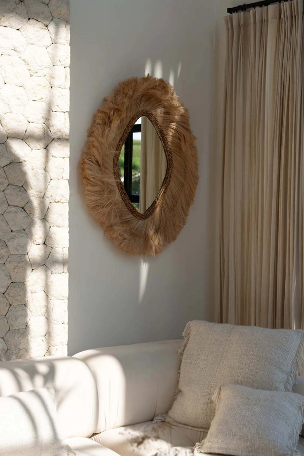 The La Duchessa Mirror - Natural - Large H100